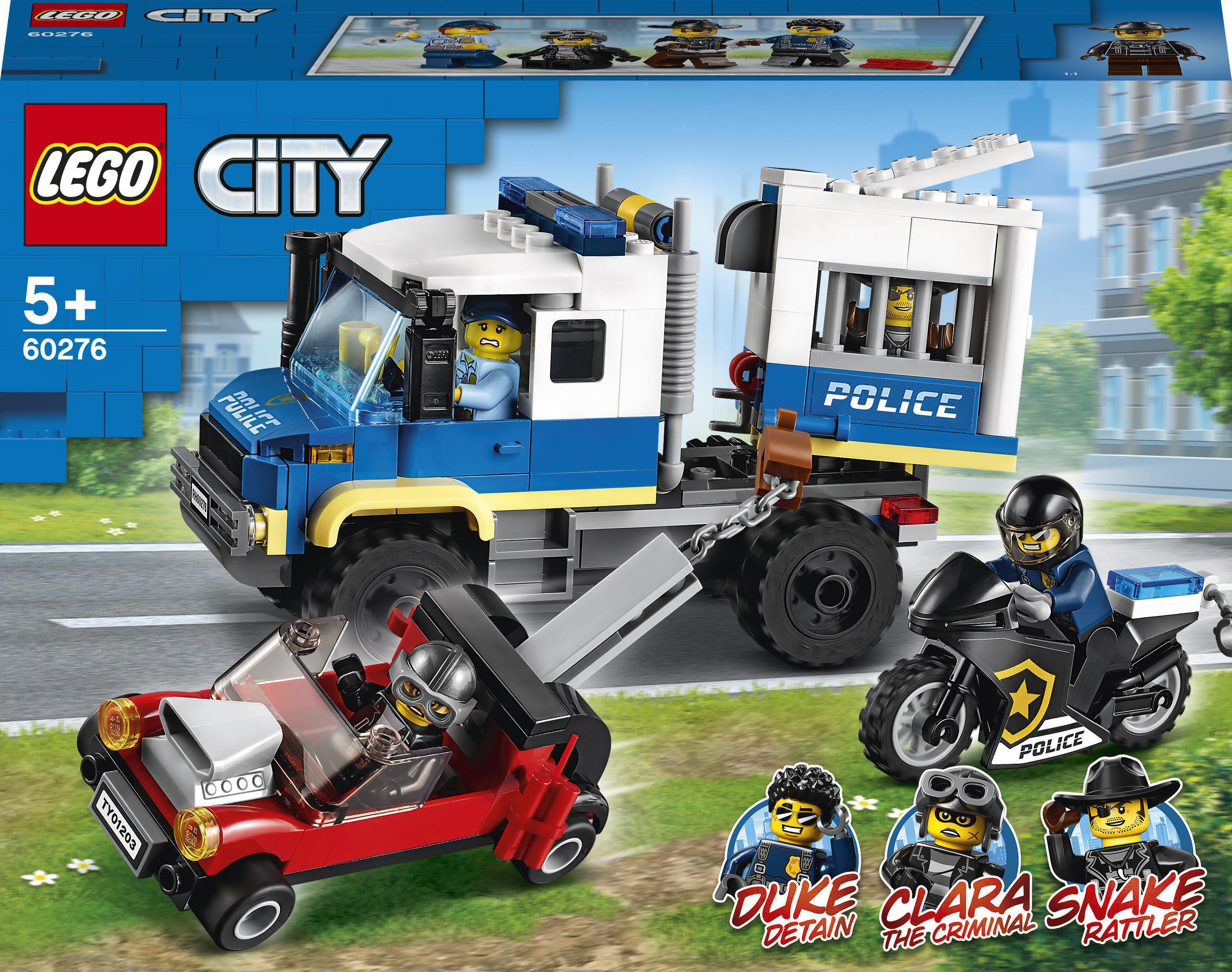 

Конструктор LEGO City Транспорт для перевозки преступников (60276)