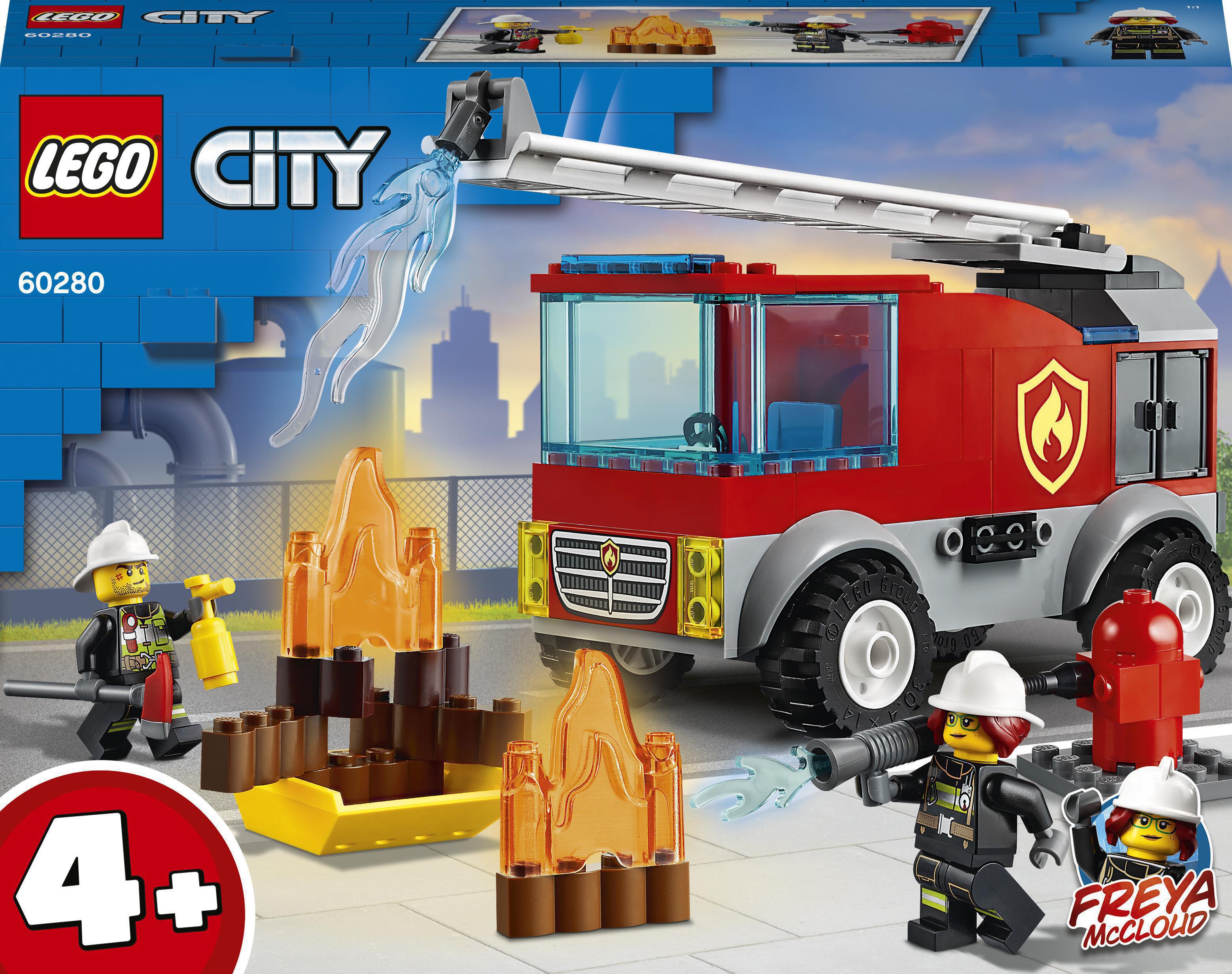 

Конструктор LEGO City Пожарная машина с лестницей (60280)