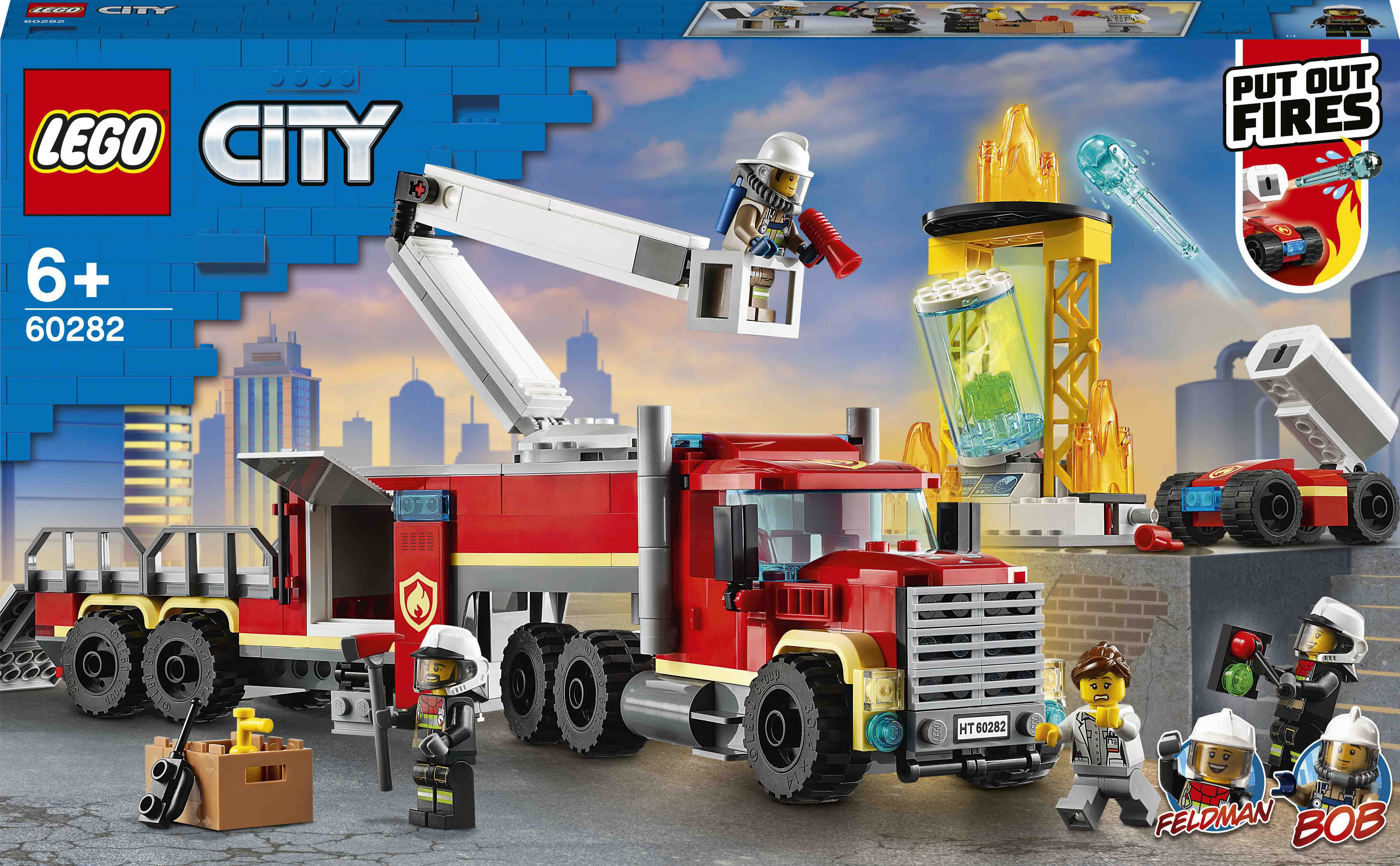 

Конструктор LEGO City Пожежний командний пункт (60282)