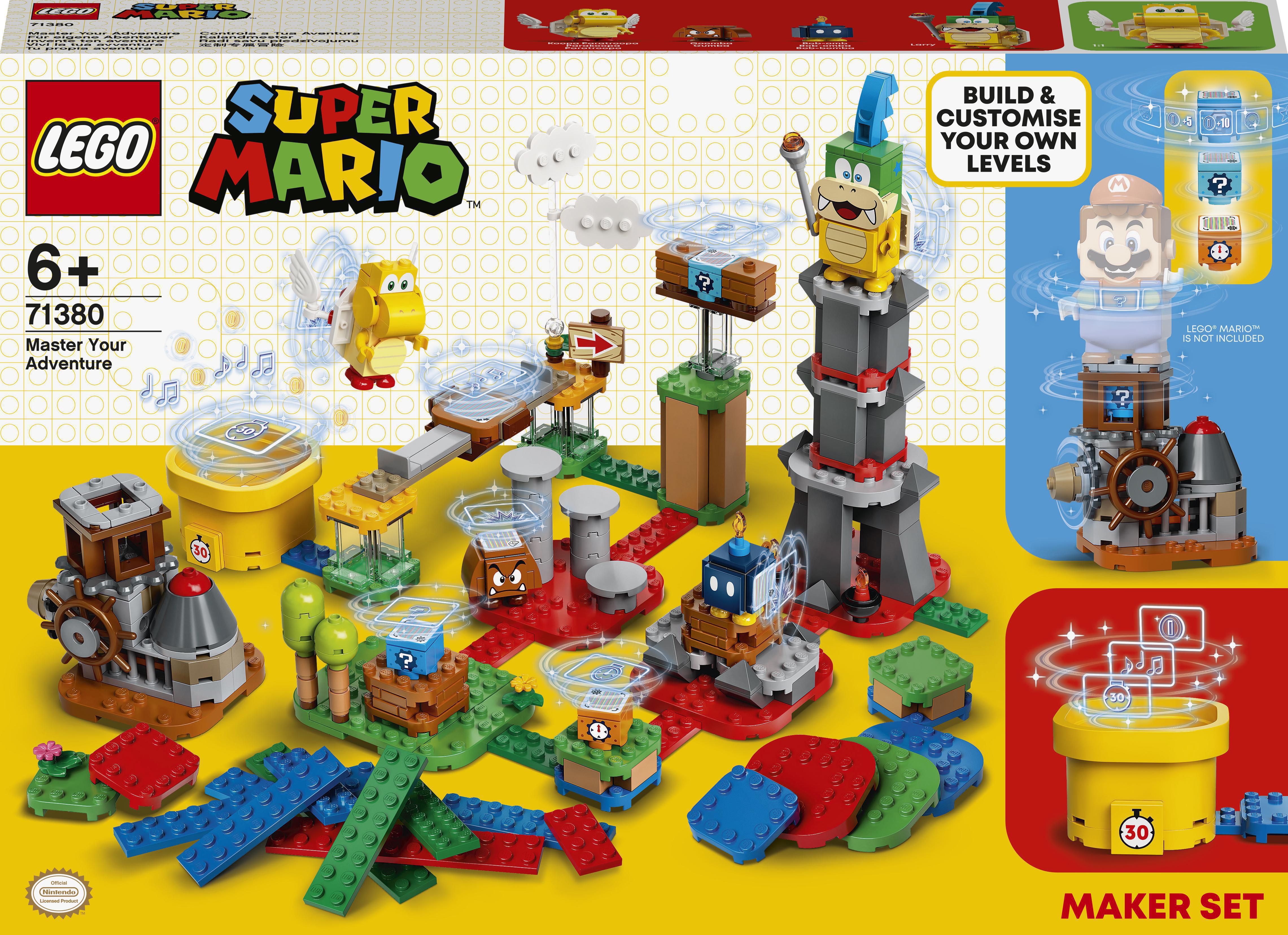 

Конструктор LEGO Super Mario Твои уровни! Твои Приключения! (71380)