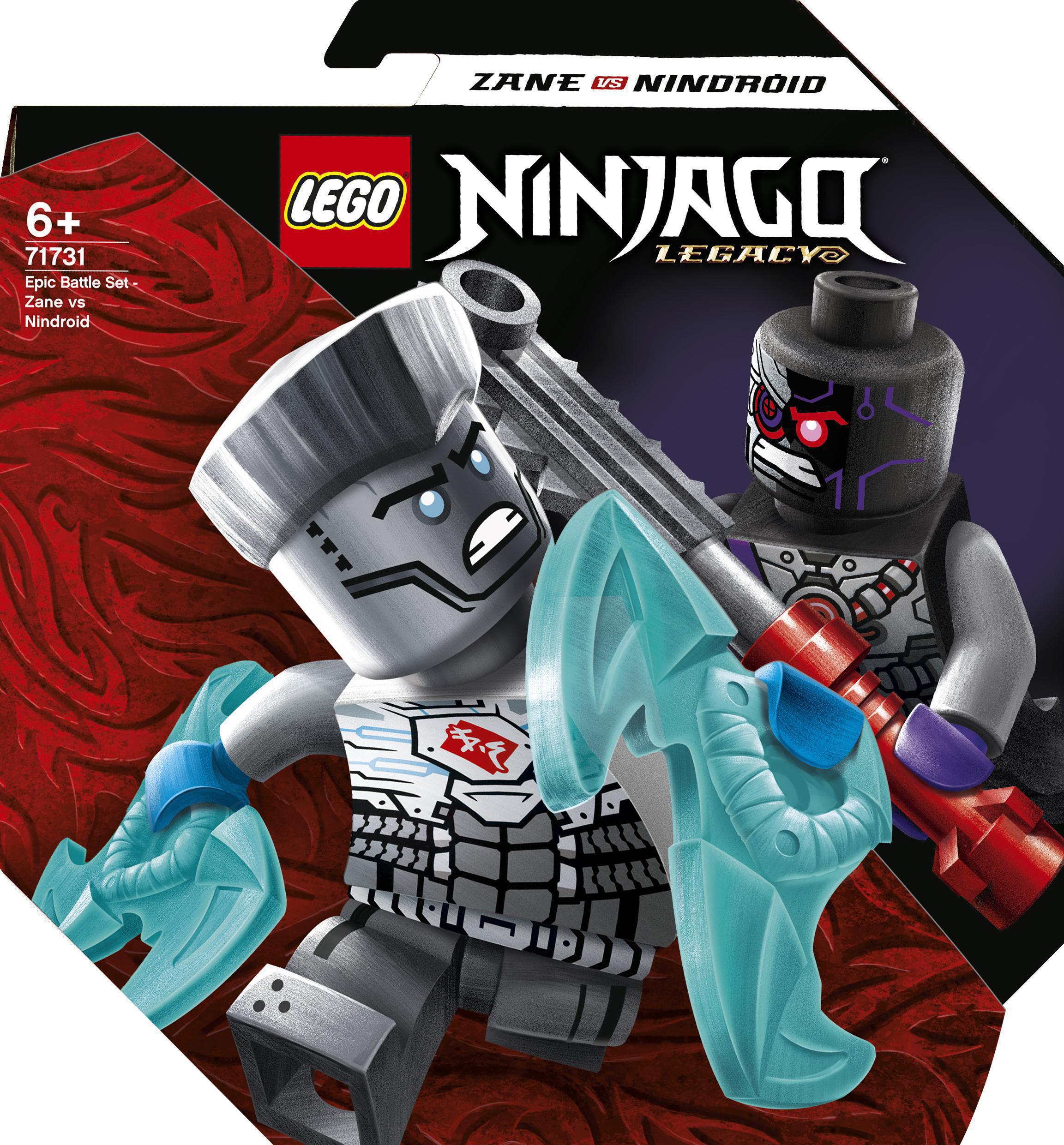 

Конструктор LEGO NINJAGO Легендарные битвы: Зейн против Ниндроида (71731)