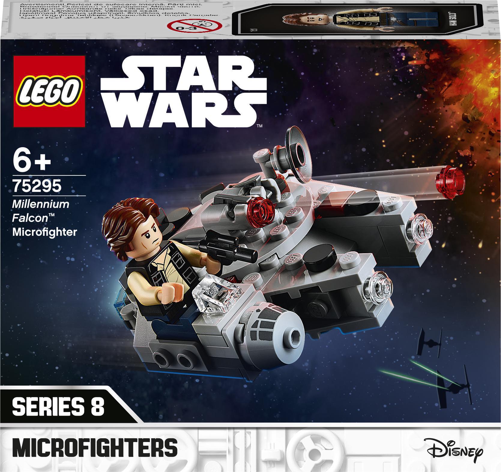 

Конструктор LEGO Star Wars Микрофайтеры: «Сокол тысячелетия» (75295)