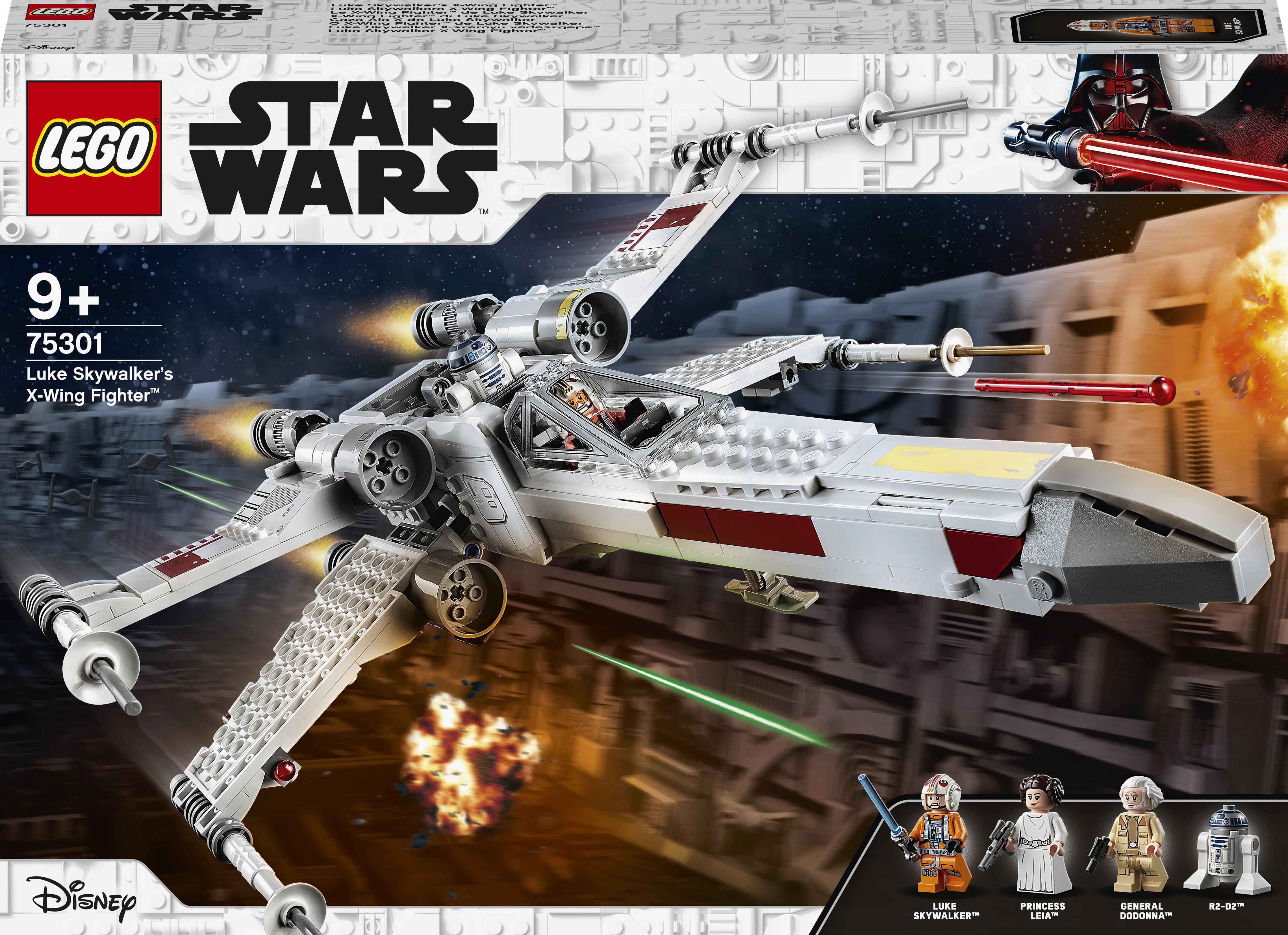 

Конструктор LEGO Star Wars Винищувач X-wing Люка Скайвокера (75301)