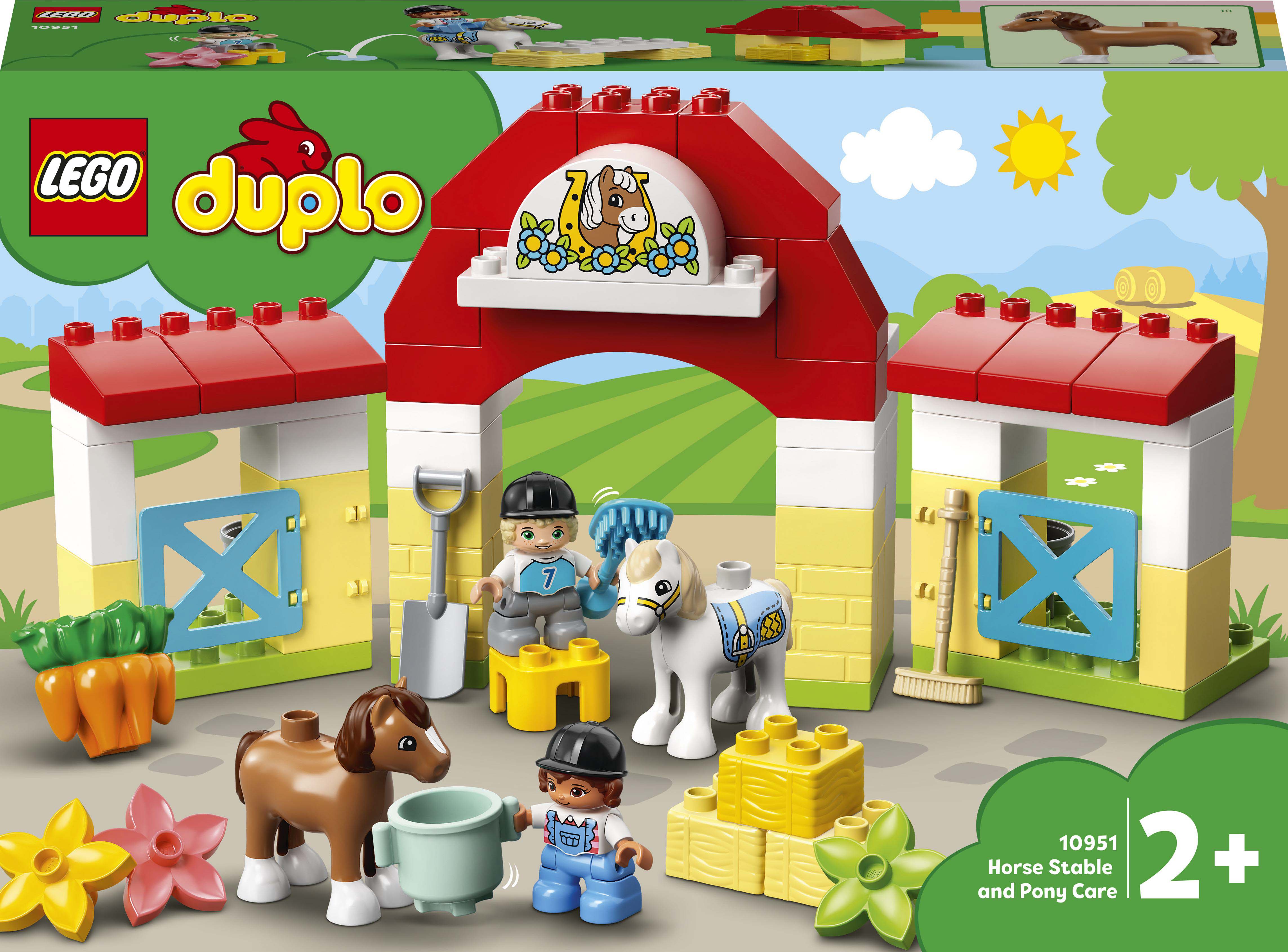 

Конструктор LEGO DUPLO Конюшня для лошади и пони (10951)