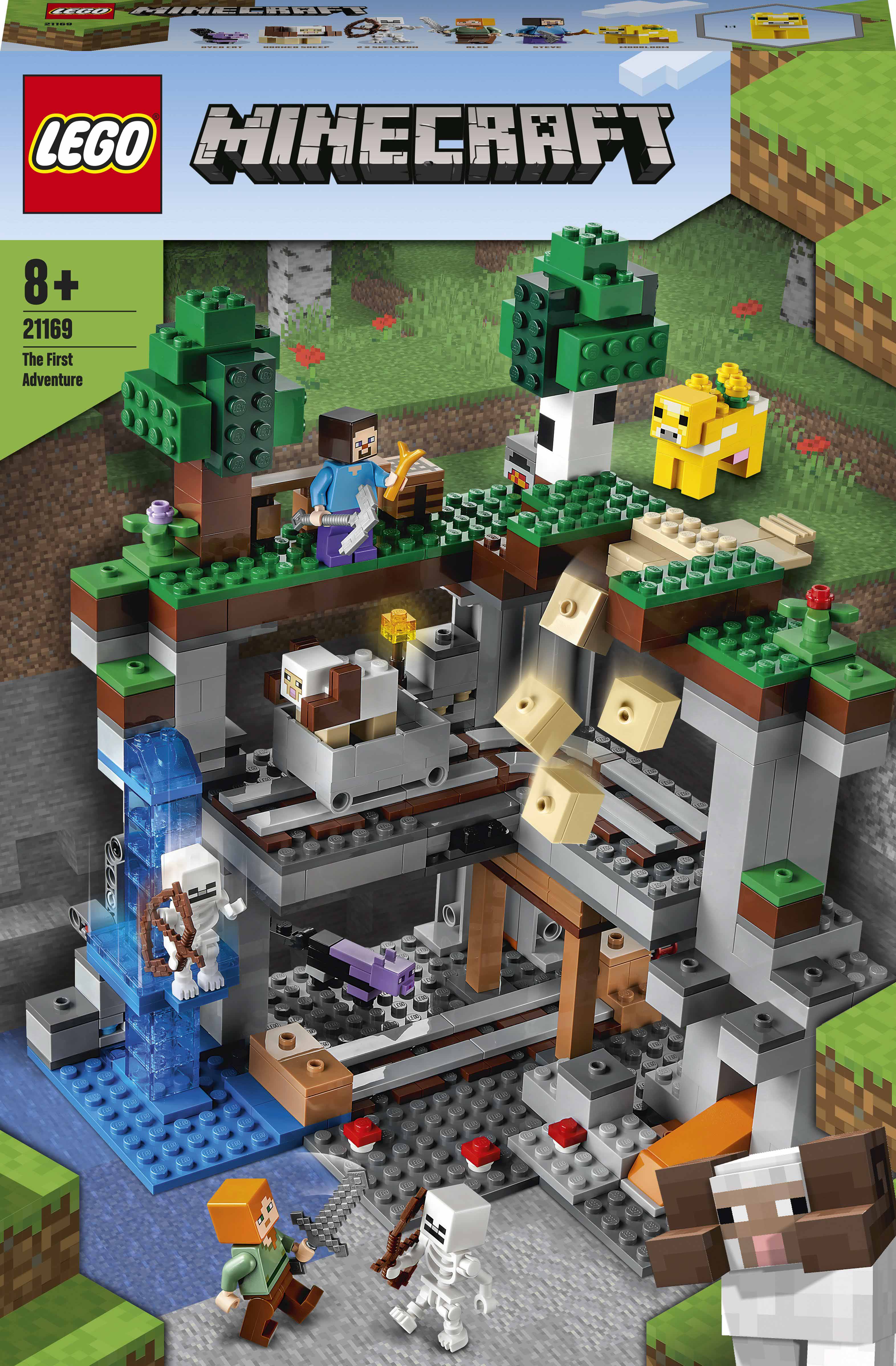 

Конструктор LEGO Minecraft Первое приключение (21169)