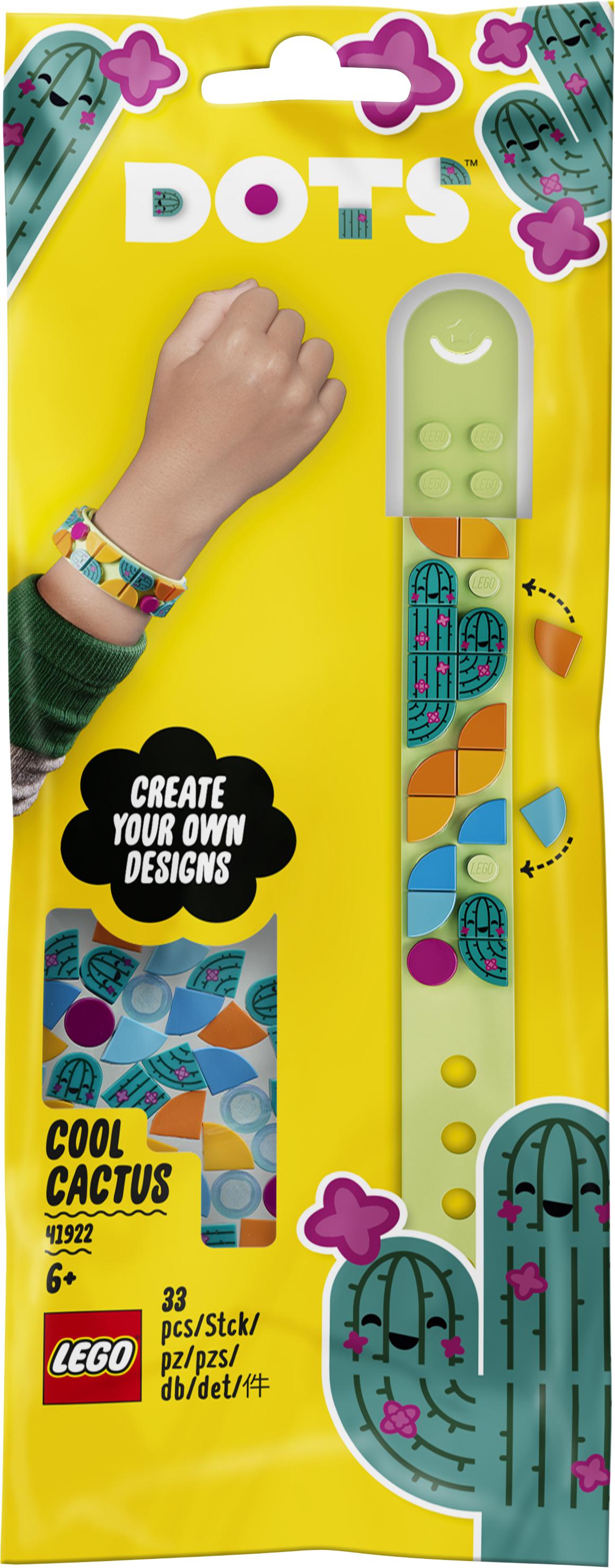 

Набор LEGO DOTS Браслет «Стильный кактус» (41922)