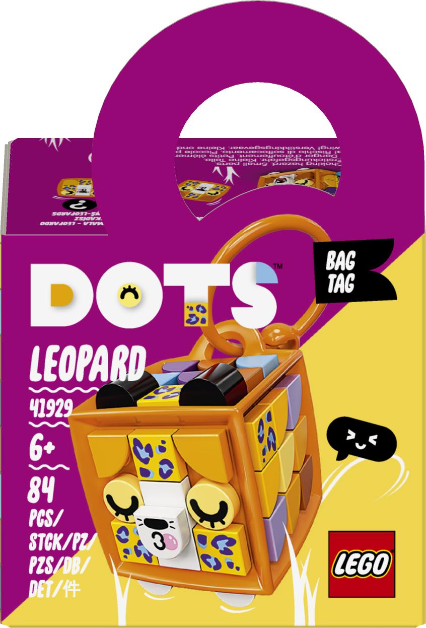 

Конструктор LEGO DOTS Брелок «Леопард» (41929)
