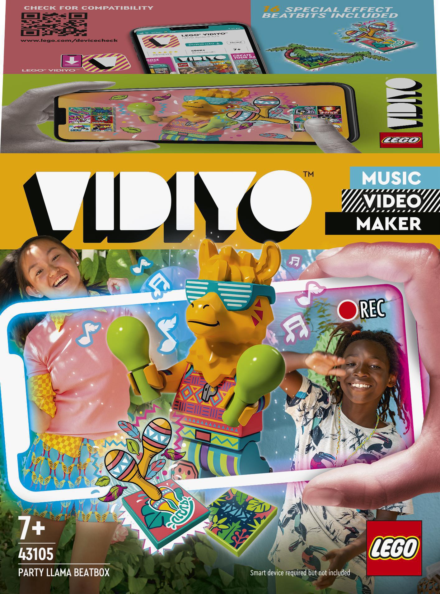 

Конструктор LEGO VIDIYO Party Llama BeatBox Битбокс Любителя вечеринок Л.Л.А.М.А (43105)