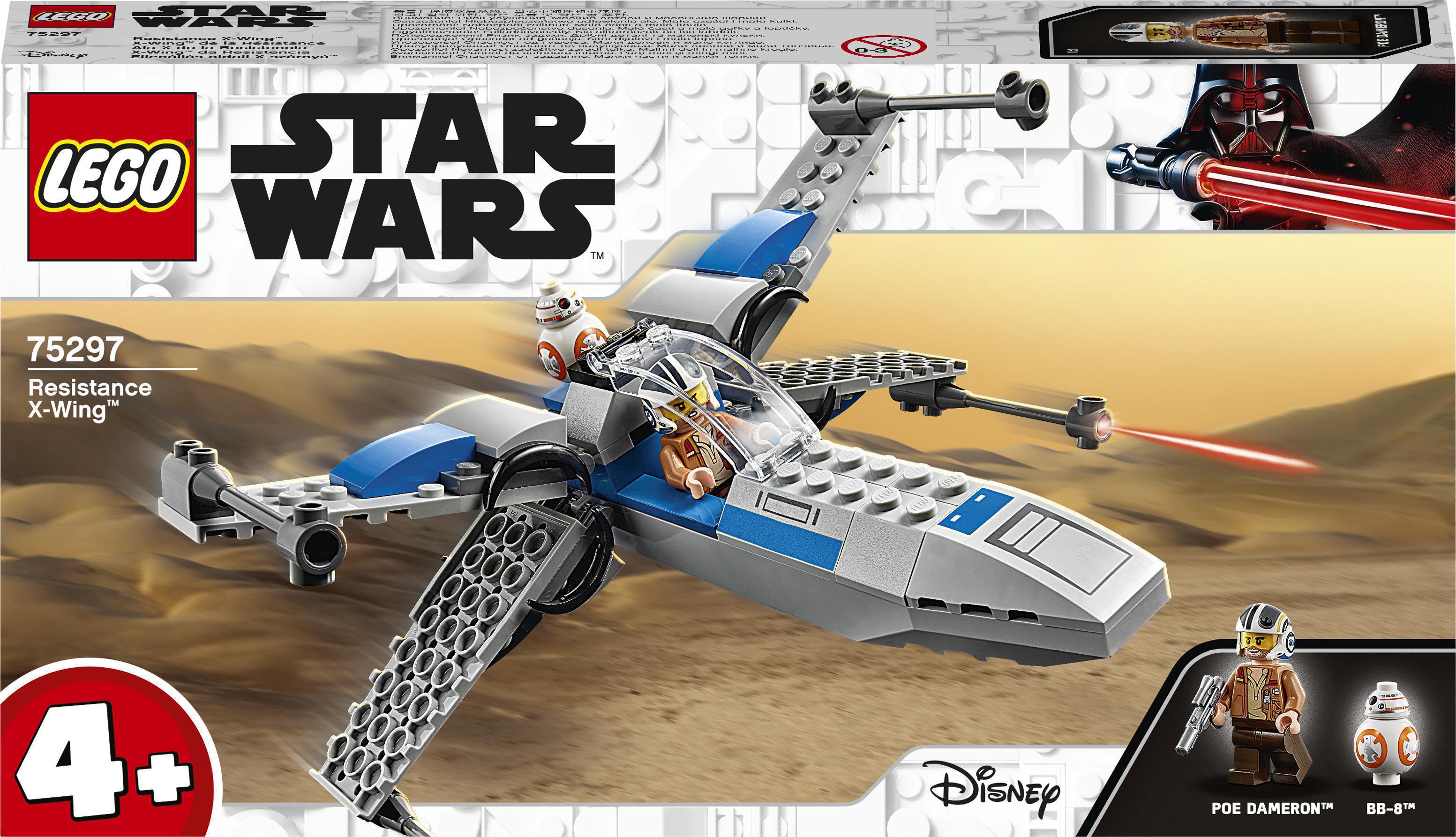 

Конструктор LEGO Star Wars Истребитель Сопротивления типа X (75297)
