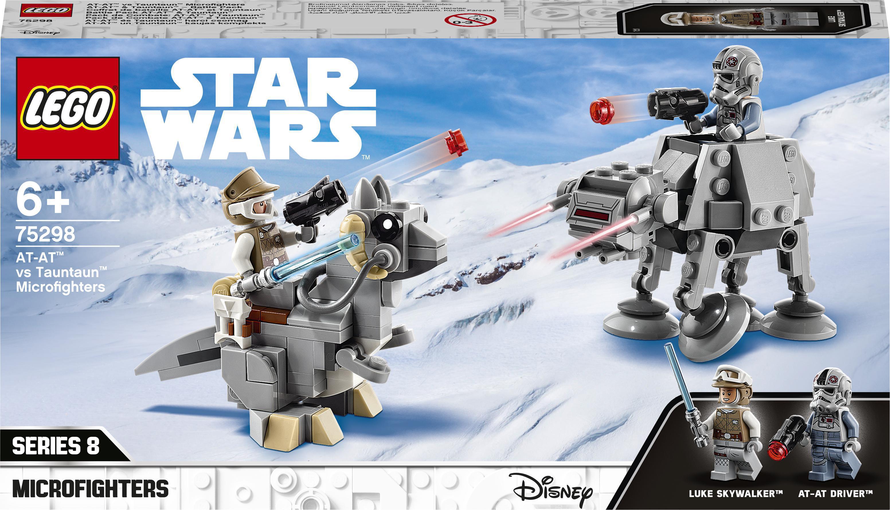 

Конструктор LEGO Star Wars Микрофайтеры: AT-AT против таунтауна (75298)