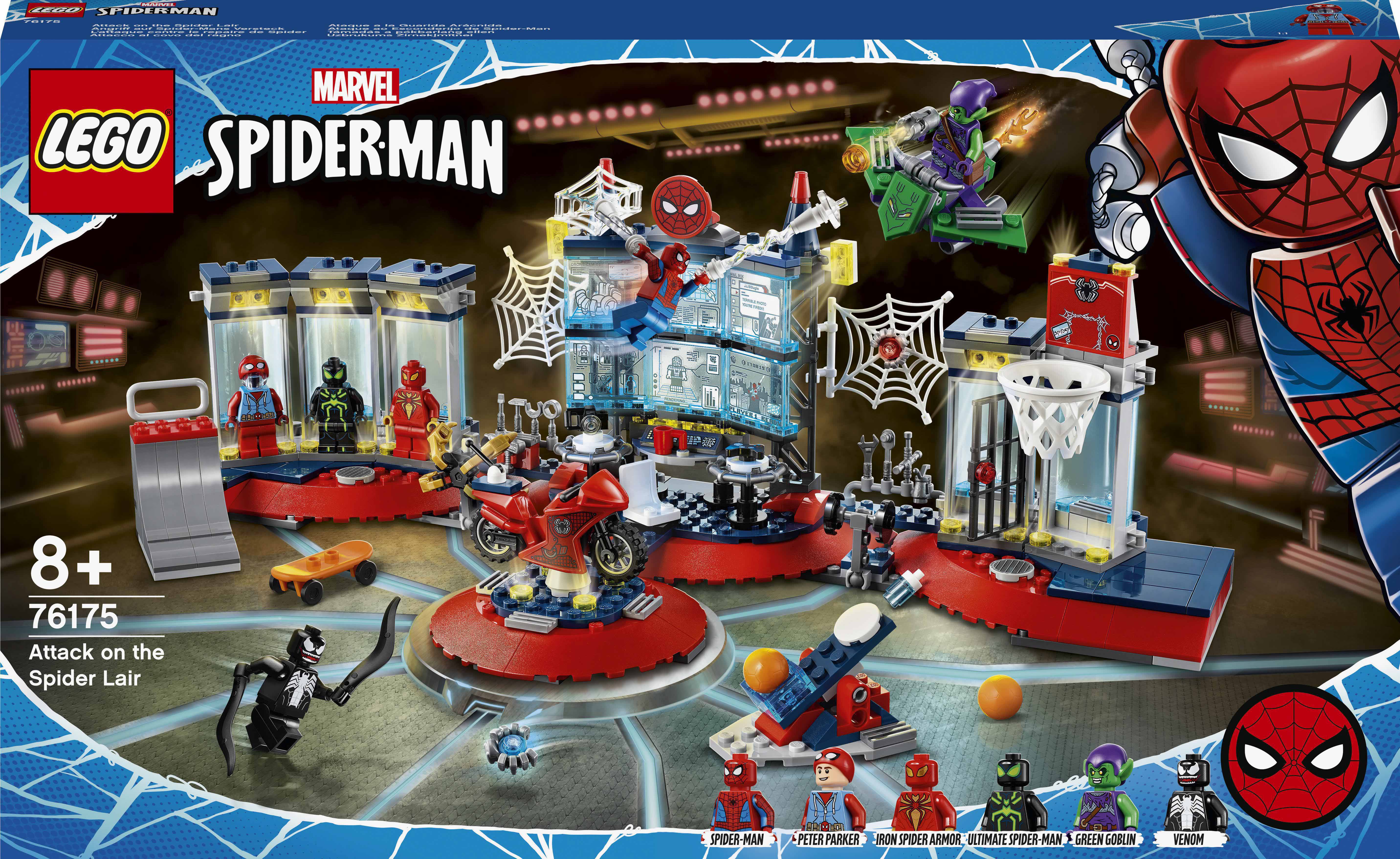 

Конструктор LEGO Super Heroes Marvel Spider-Man Нападение на мастерскую паука (76175)