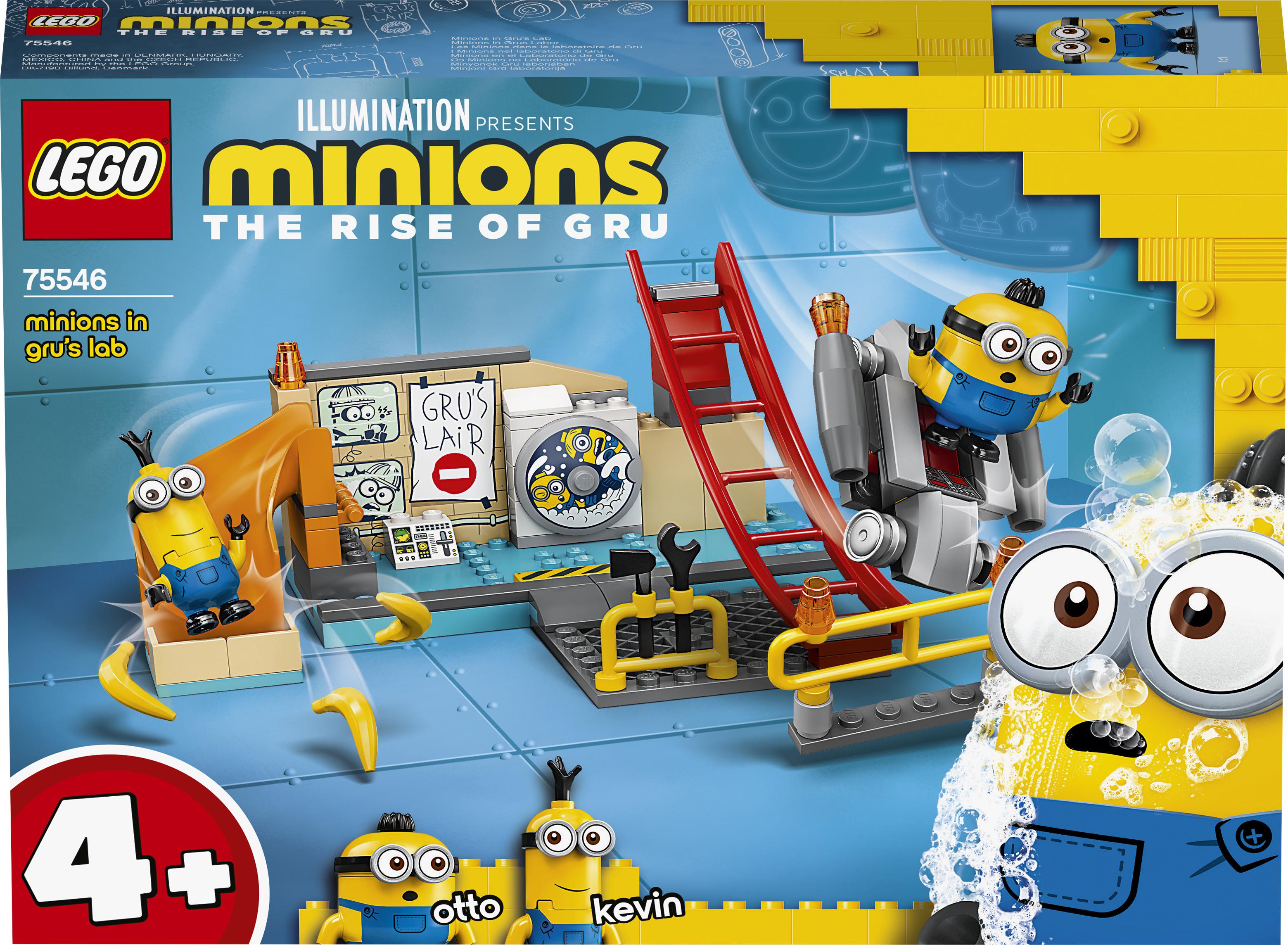 

Конструктор LEGO Minions Миньоны в лаборатории Грю (75546)