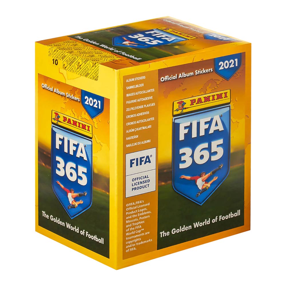 

Коробка наклеек Panini FIFA 365 2021 50 шт (8018190012736)