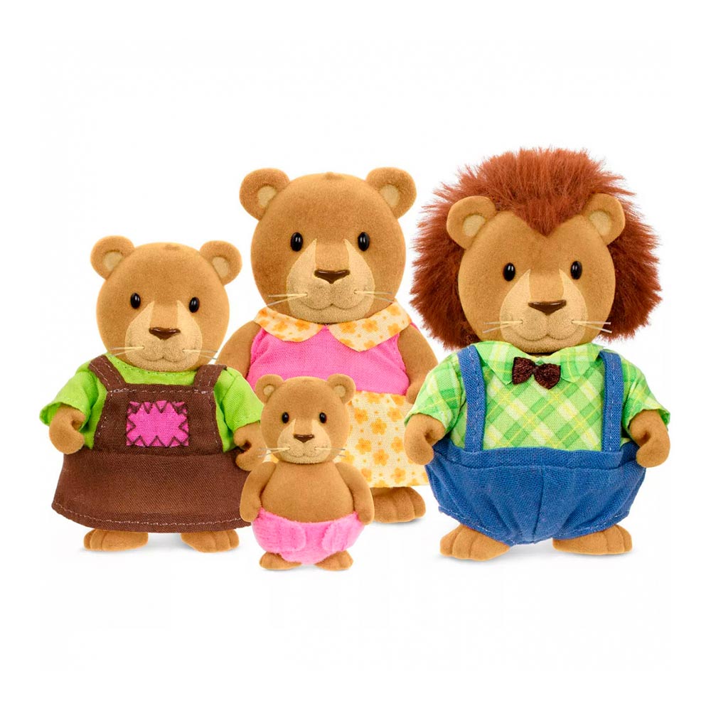 

Набор фигурок Li'l Woodzeez Семья львов с книжкой (WZ6581Z)