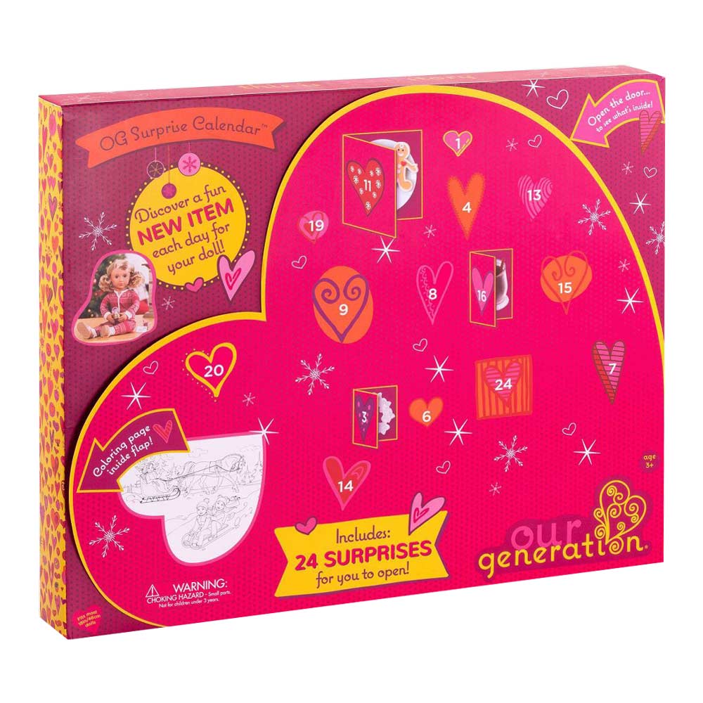 

Игровой набор Our Generation Адвент календарь сюрпризов (BD37968Z)