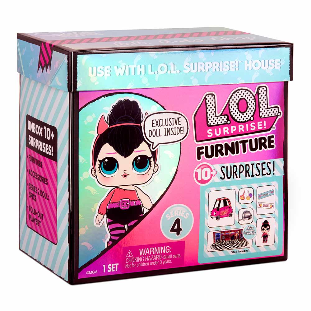 

Набор-сюрприз LOL Surprise Furniture Перчинка с автомобилем (572619)