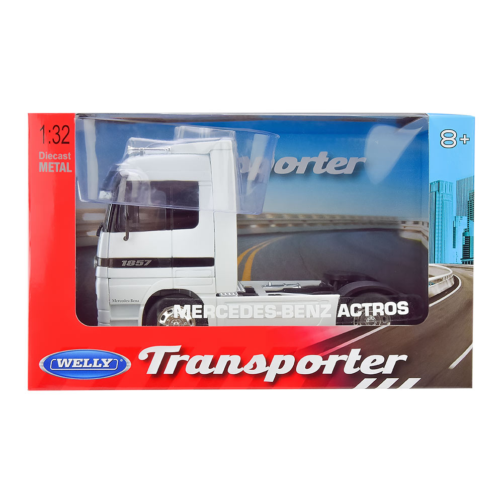 

Автомодель Welly Mercedes-Benz Actros Tractor 1:32 біла (32280W/1)