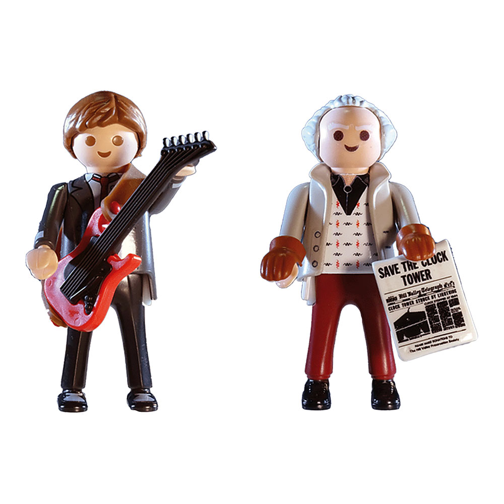 

Конструктор Playmobil Back to the Future Марти Макфлай и доктор Эммет (70459)