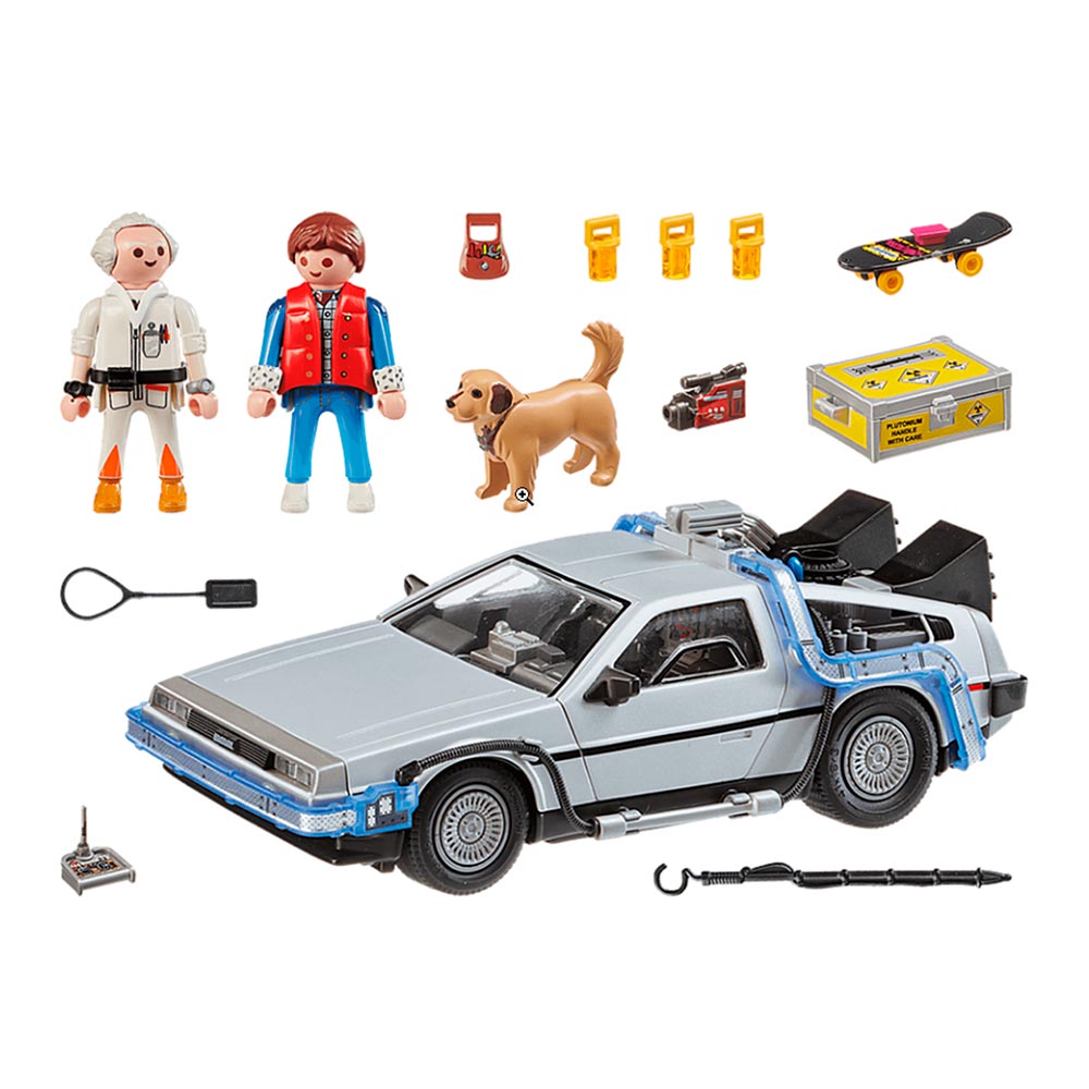 

Конструктор Playmobil Back to the Future Автомобиль Делориан (70317)