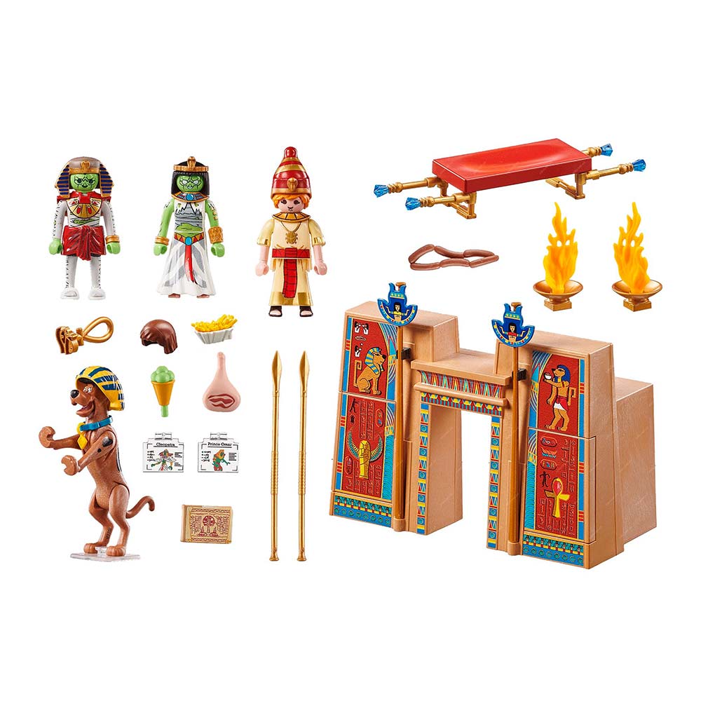 

Конструктор Playmobil Scooby-Doo Приключения в Египте (70365)