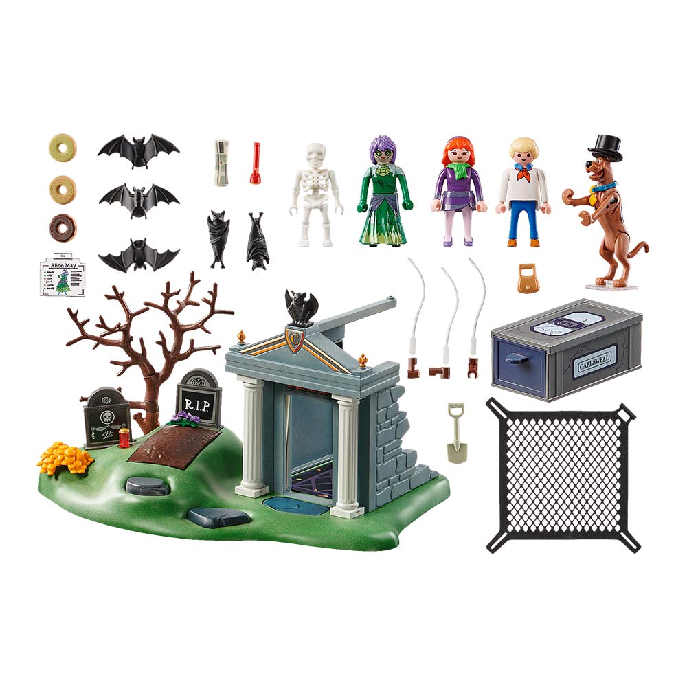 

Конструктор Playmobil Scooby-Doo Приключения на кладбище (70362)