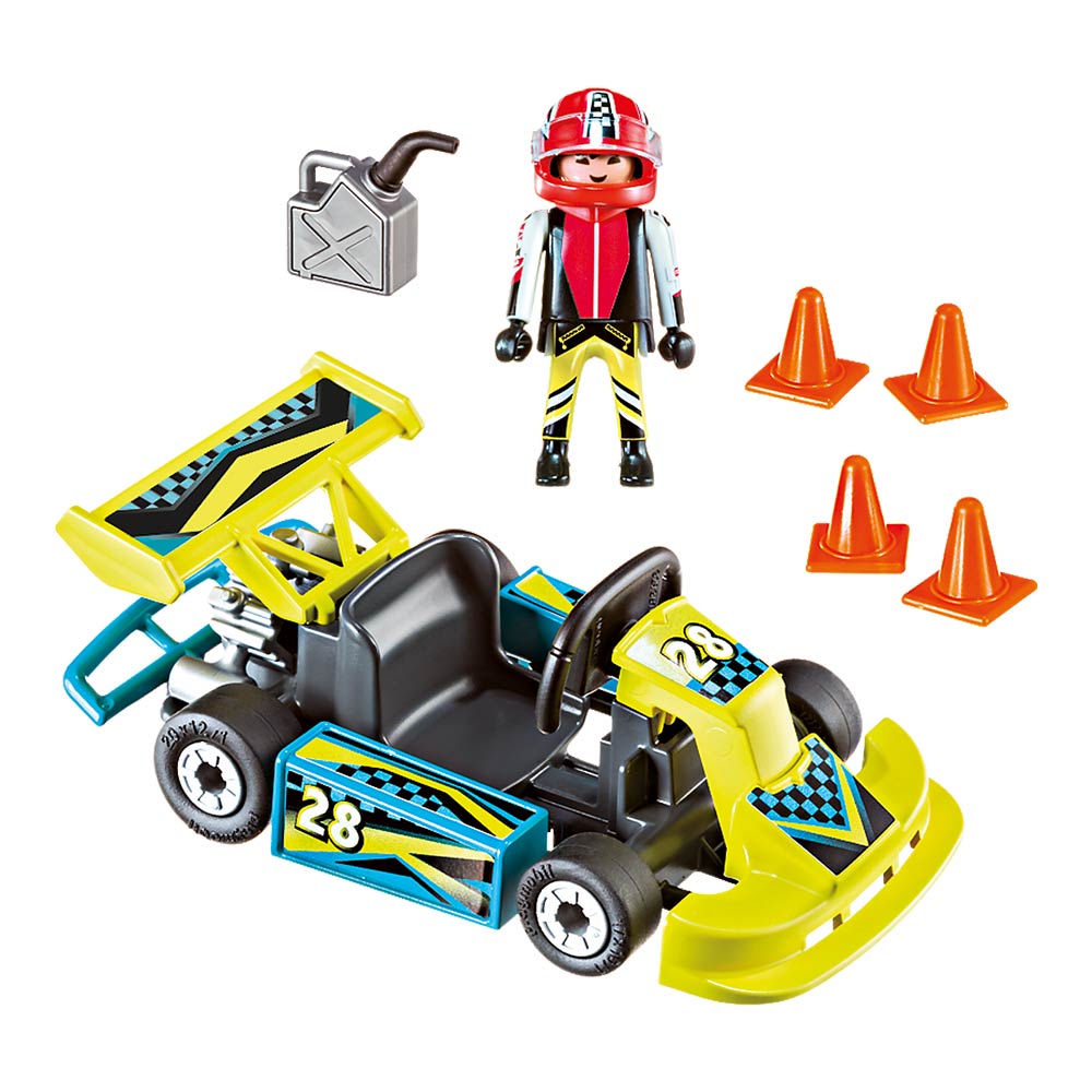 

Конструктор Playmobil Action Картинг в кейсе (9322)
