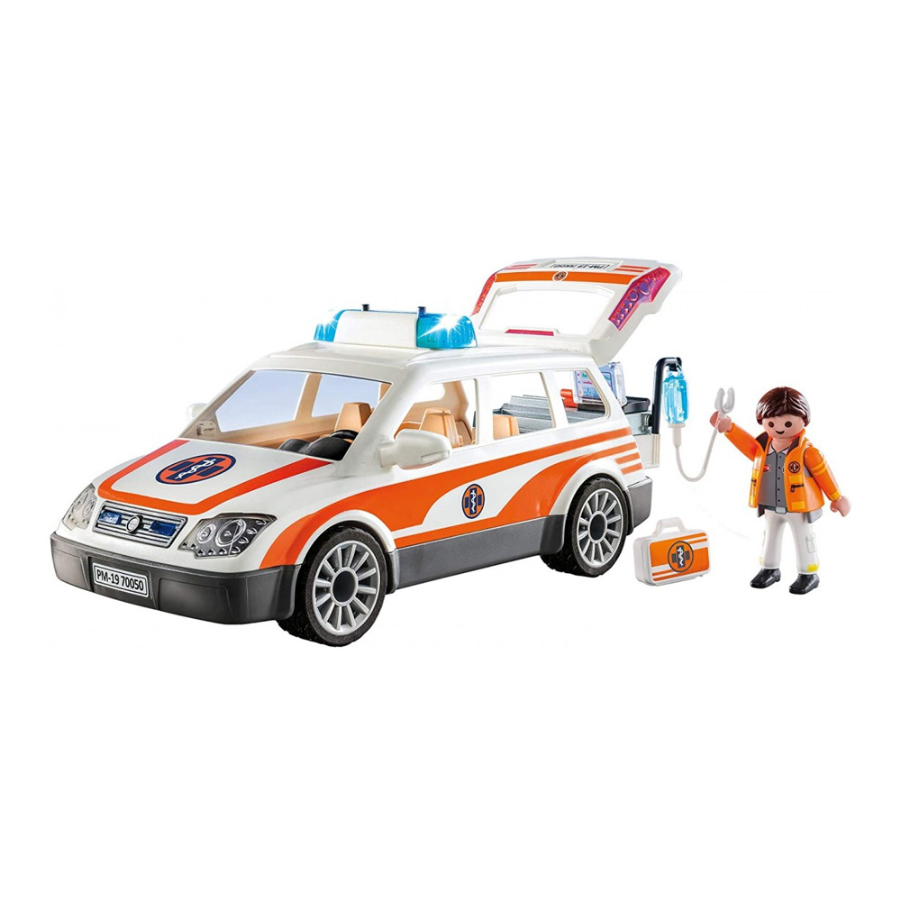 

Конструктор Playmobil Реанимобиль с сиреной (70050)