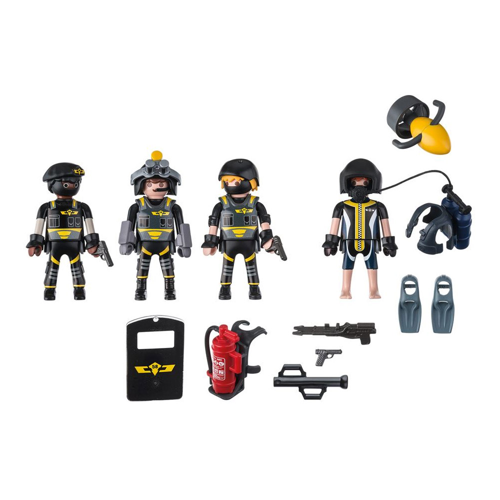 

Конструктор Playmobil Команда спецназа (9365)