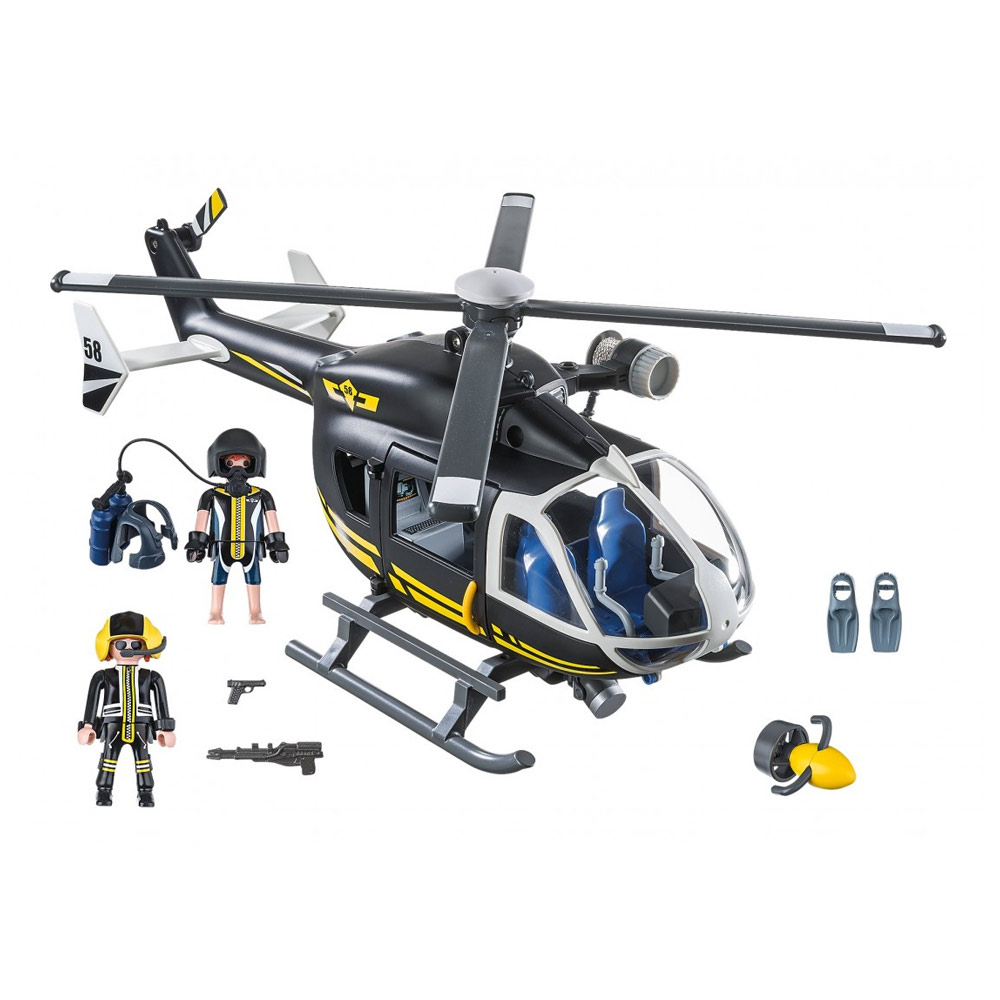 

Конструктор Playmobil Вертолет спецназа (9363)