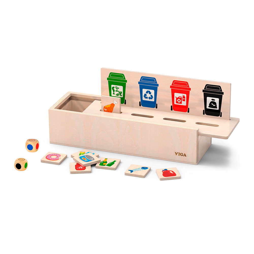 

Игровой набор Viga Toys Сортировка мусора (44504)