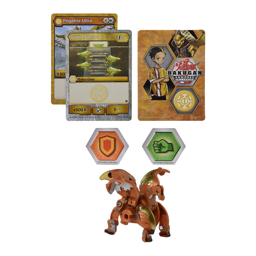 

Набор Bakugan Armored alliance Пегатрикс Аурелус ультра (20121789)