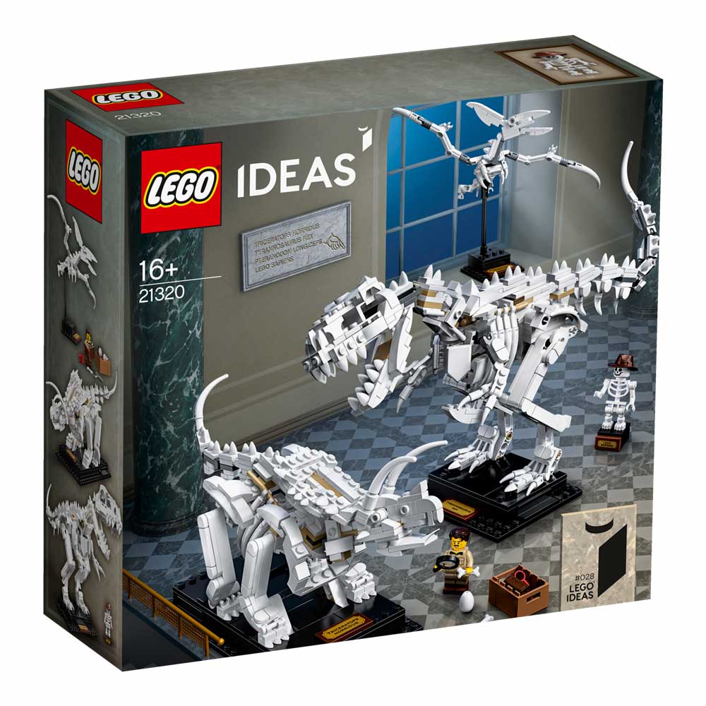 

Конструктор LEGO Ideas Останки динозавра (21320)