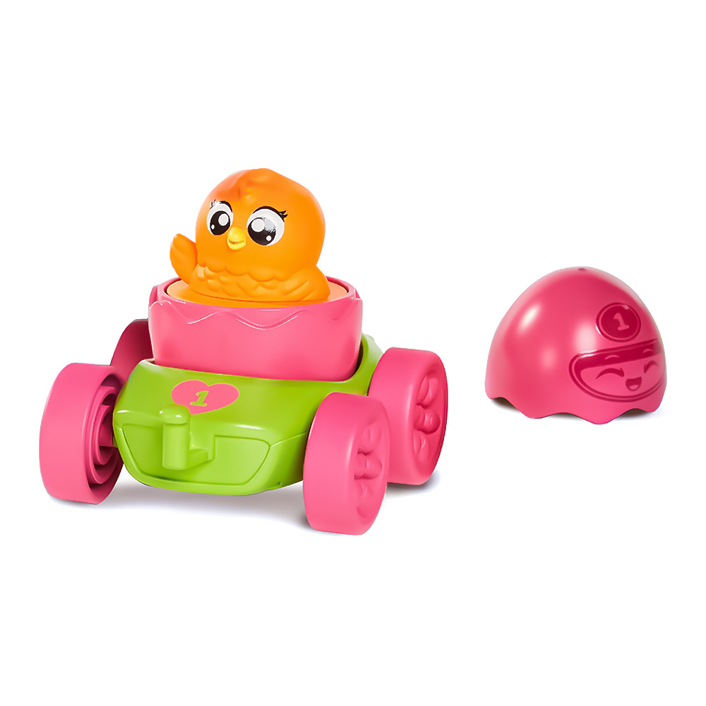

Развивающая игрушка Tomy Моя первая машинка Яркое яйцо розовое (T73088-1)