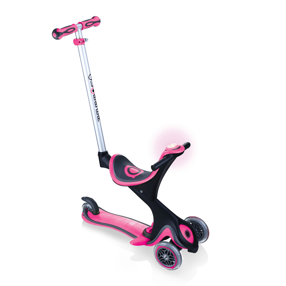 

Триколісний самокат GLOBBER Go up Comfort play 3 в 1 рожевий (463-110-2)