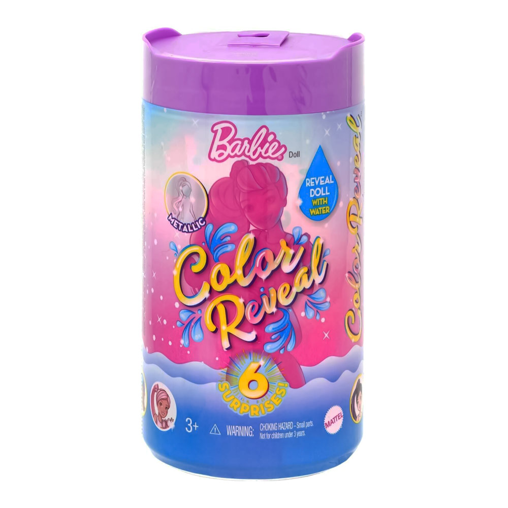 

Ігровий набір Barbie Color reveal Челсі сюрприз (GTT23)