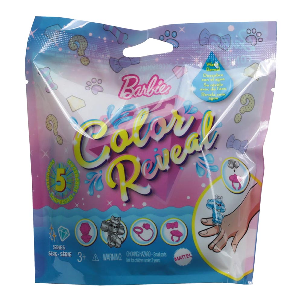 

Игровой набор Barbie Color reveal Питомец сюрприз (GTT10)