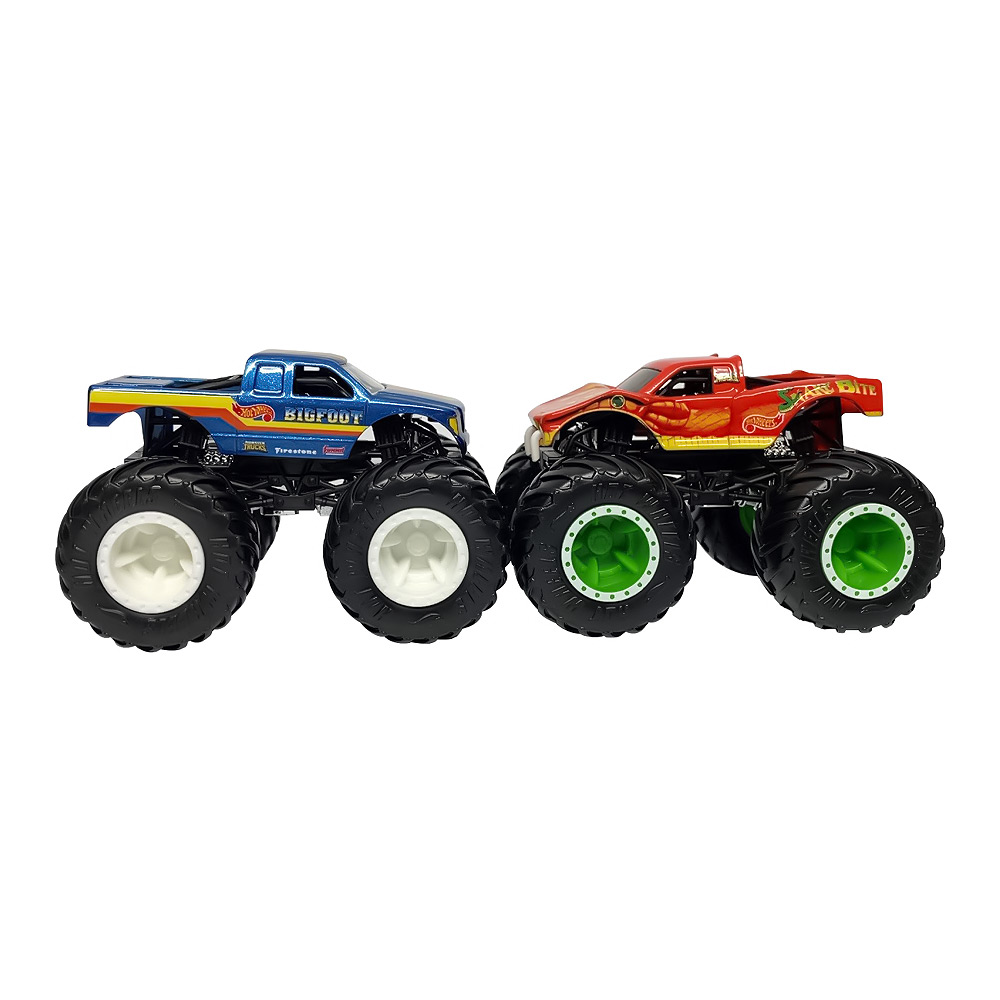 

Набор машинок Hot Wheels Monster trucks Bigfoot and Snake bite 1:64 (FYJ64/GTJ51)
