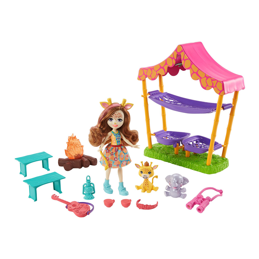 

Игровой набор Enchantimals Ночевка в саванне (GTM33)