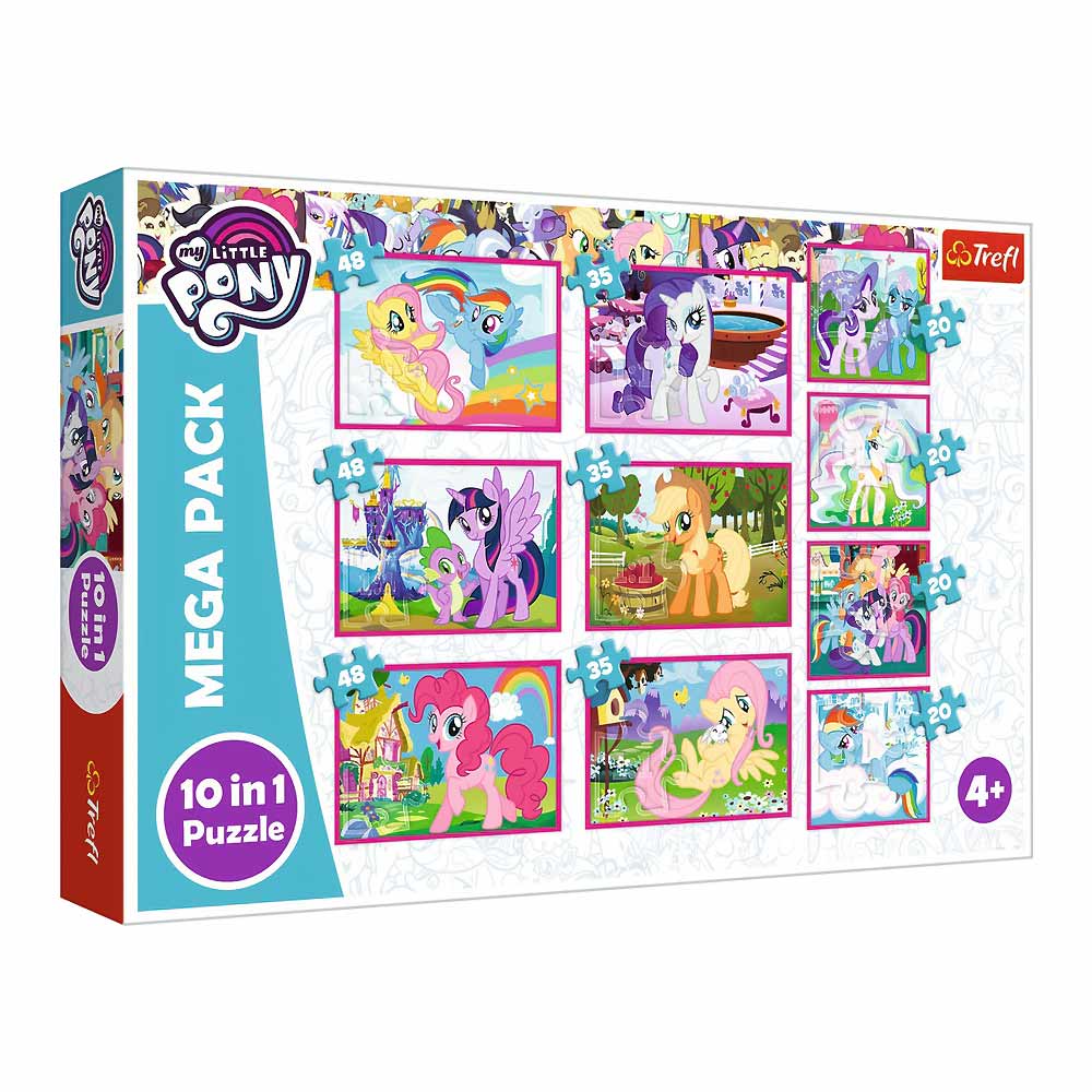 

Пазл Trefl My Little Pony 10 в 1 Волшебный мир Пони (90353)
