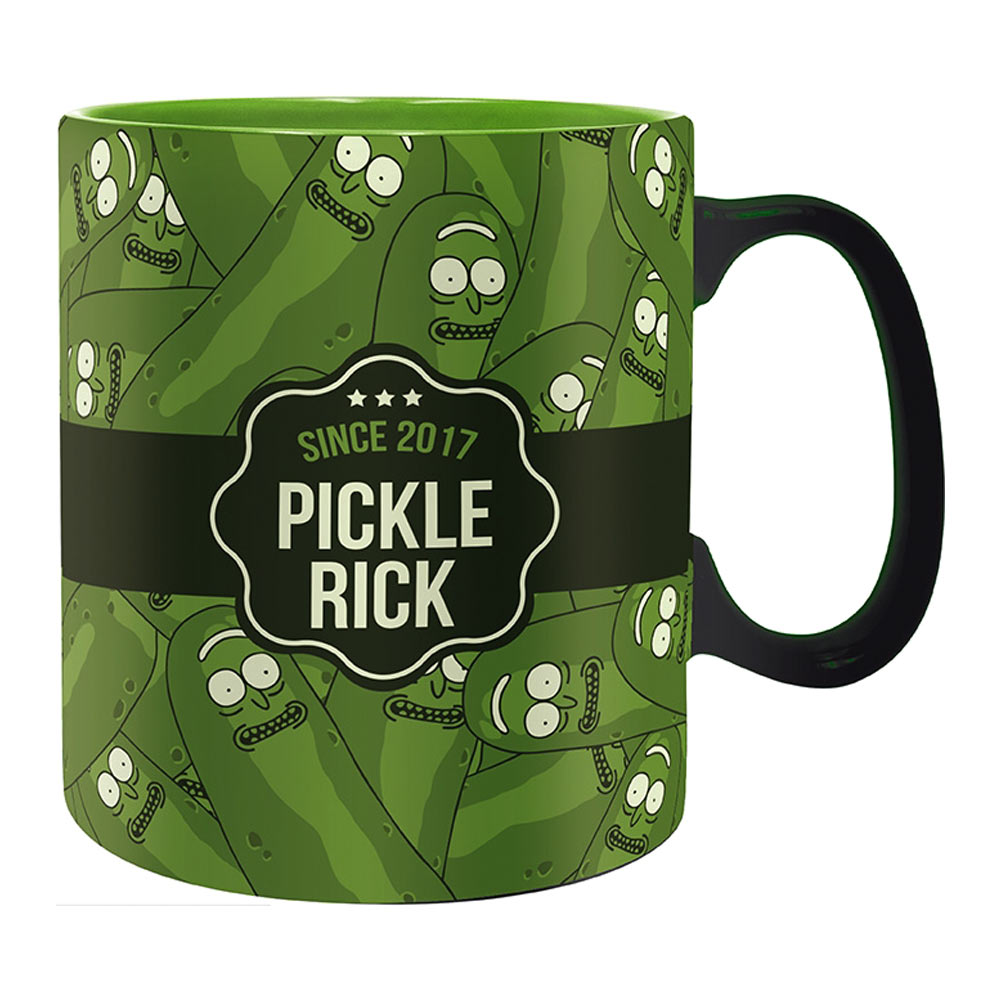 

Чашка ABYstyle Rick and Morty Маринованный Рик 460 мл (ABYMUG570)