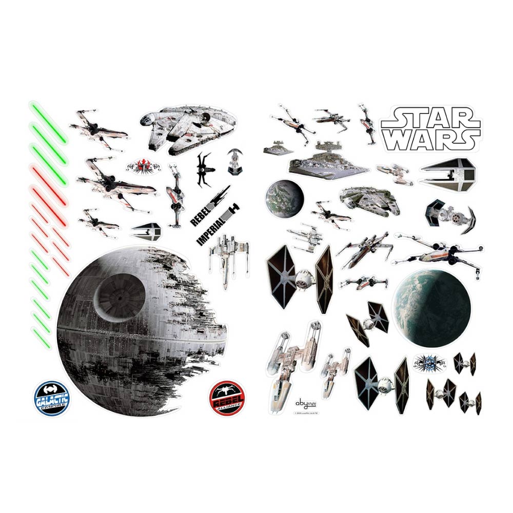 

Интерьерные наклейки ABYstyle Star Wars Космические корабли (ABYDCO058_B)