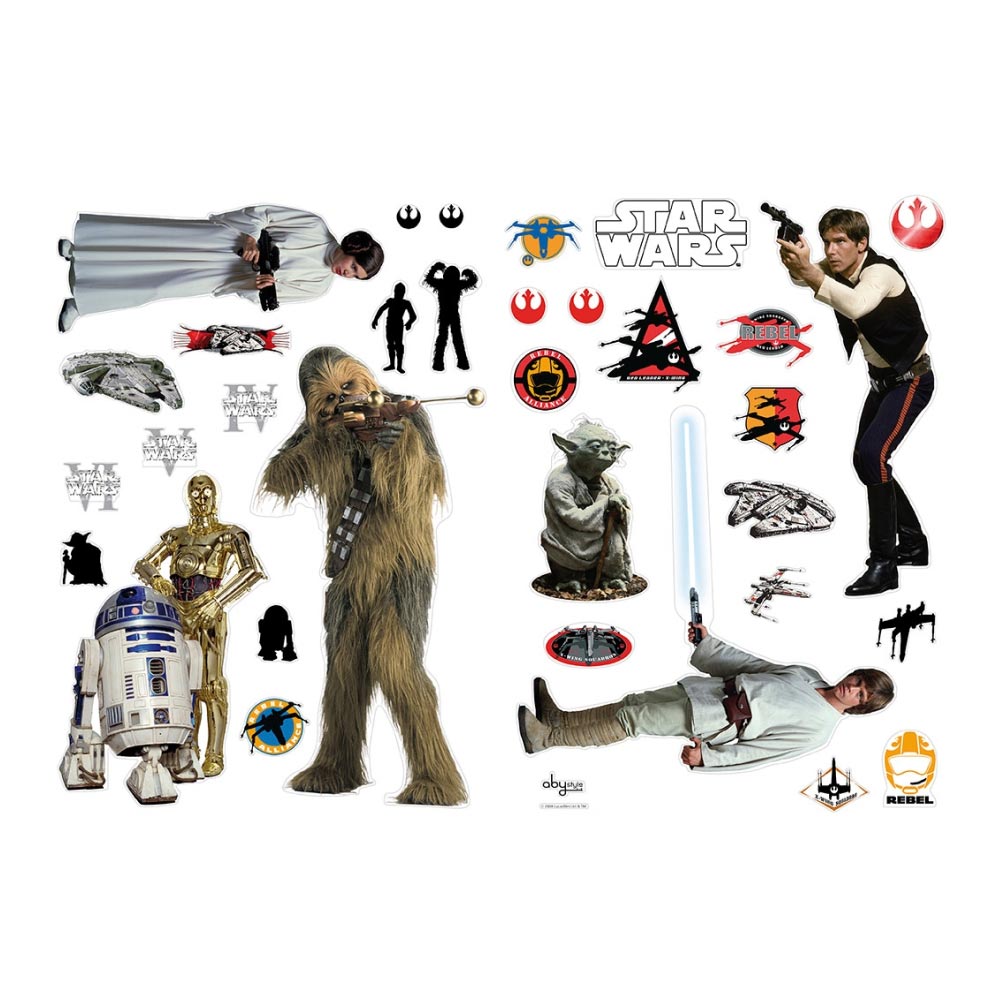 

Интерьерные наклейки ABYstyle Star Wars Повстанцы (ABYDCO029_B)