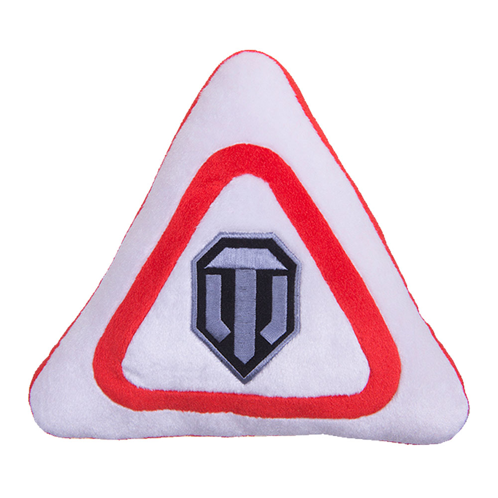 

Подушка декоративная Wargaming World of Tanks автознак с логотипом (WG043335)