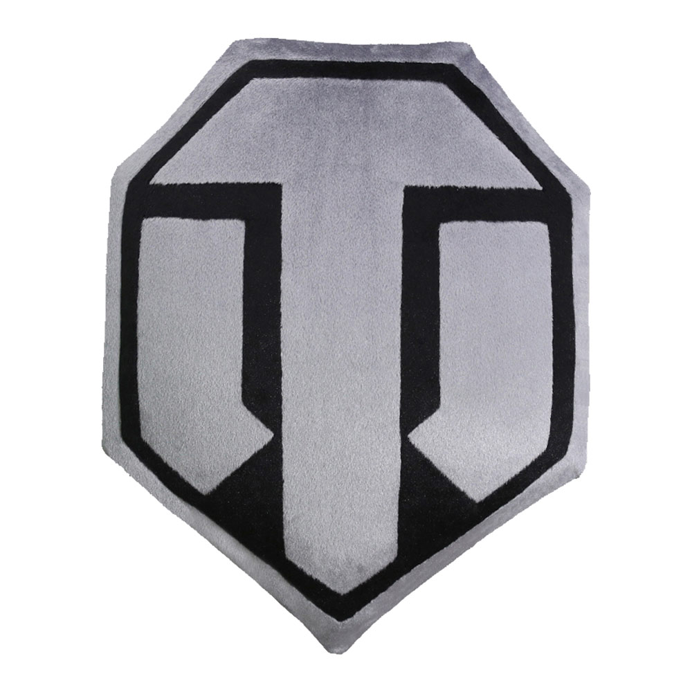 

Подушка Wargaming World of tanks Логотип серо-черный (WG043334)