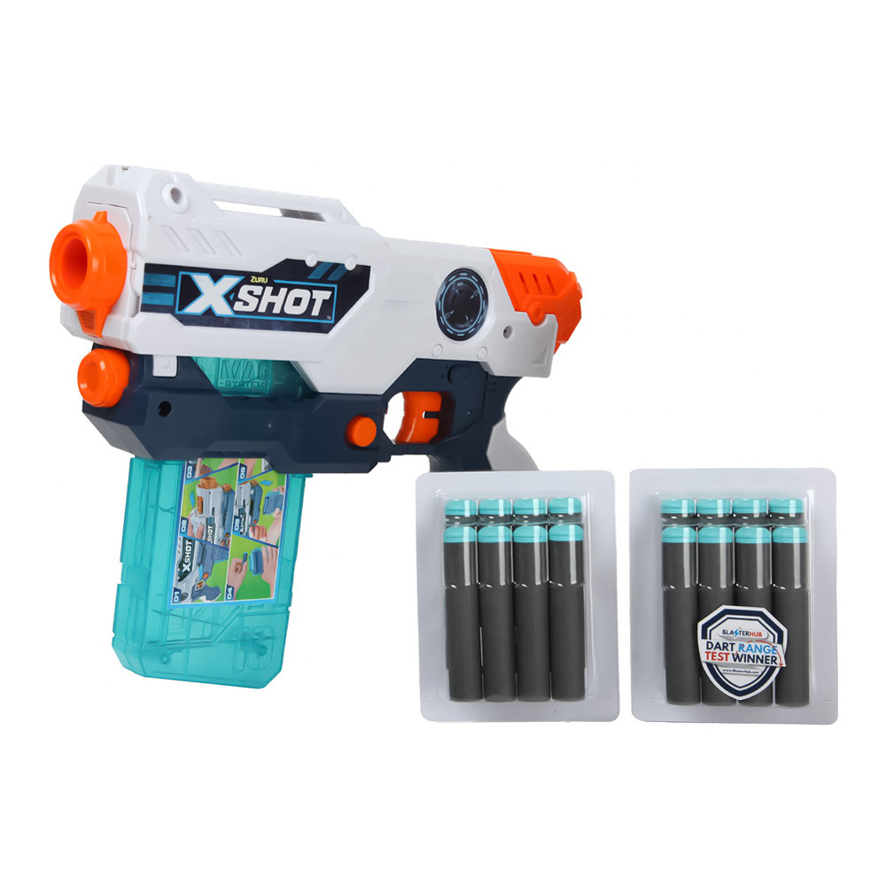 

Скорострельный бластер X-Shot Excel Hurricane 16 патронов (36440Z)