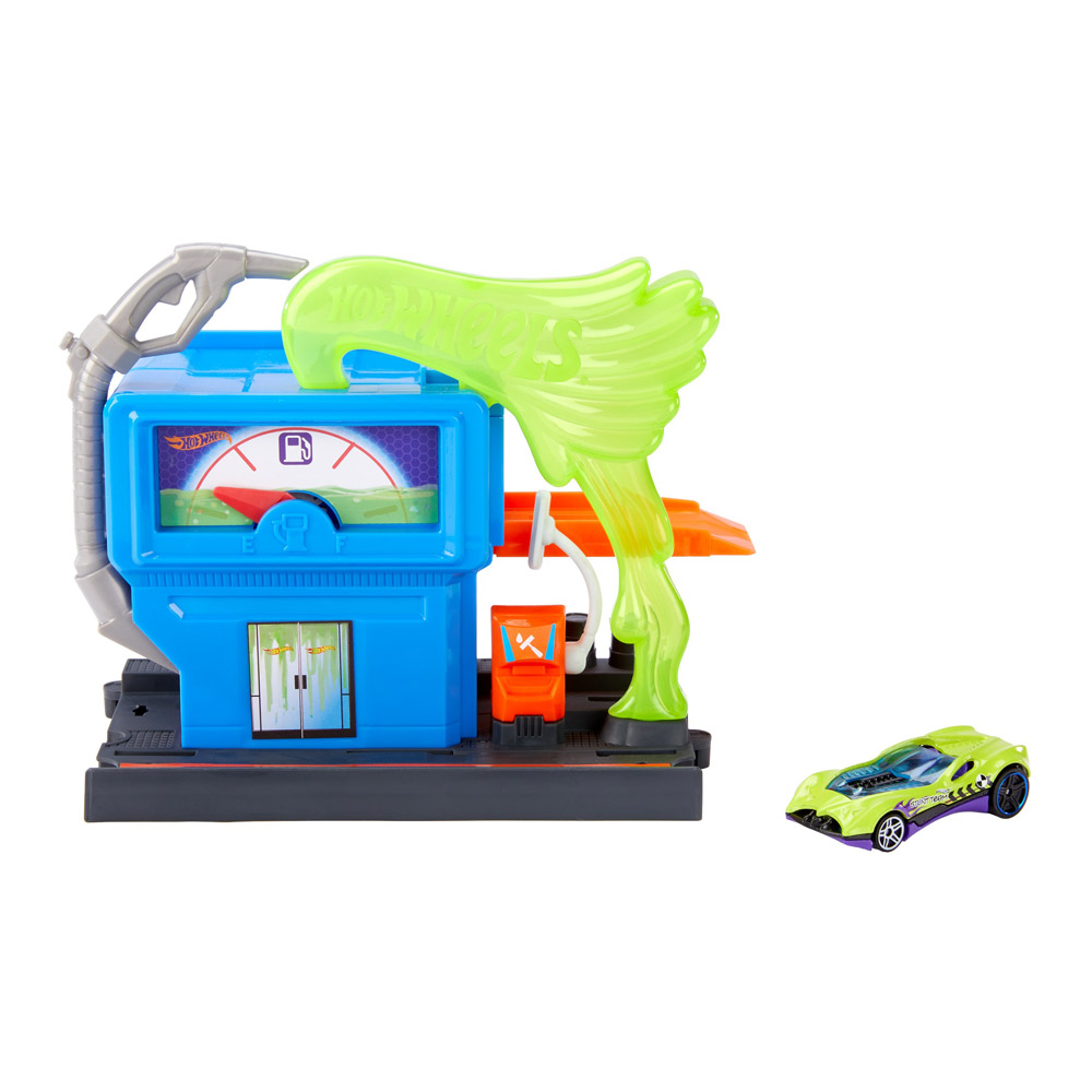 

Набор Hot Wheels City Токсичная автозаправка (GVN71)