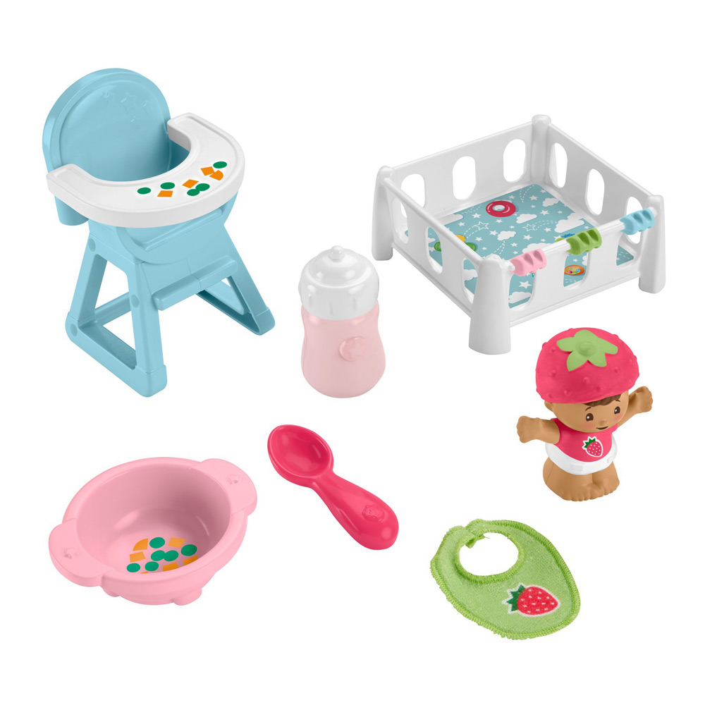 

Ігровий набір Fisher-Price Little people Догляд за малюками Годування (GKP64/GKP65)