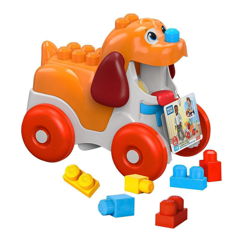 

Каталка Mega Bloks Веселий конструктор Песик (GNW63)
