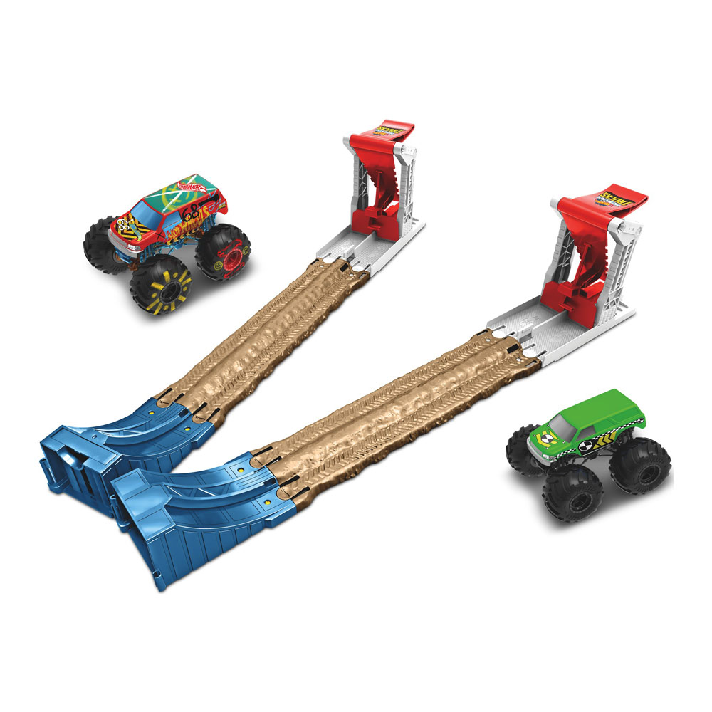 

Набор Hot Wheels Monster trucks Двойной старт (GYC80)