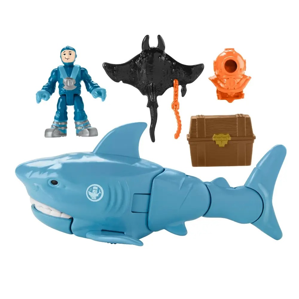 

Ігровий набір Imaginext Полювання на акулу (GKG78/GKG79)